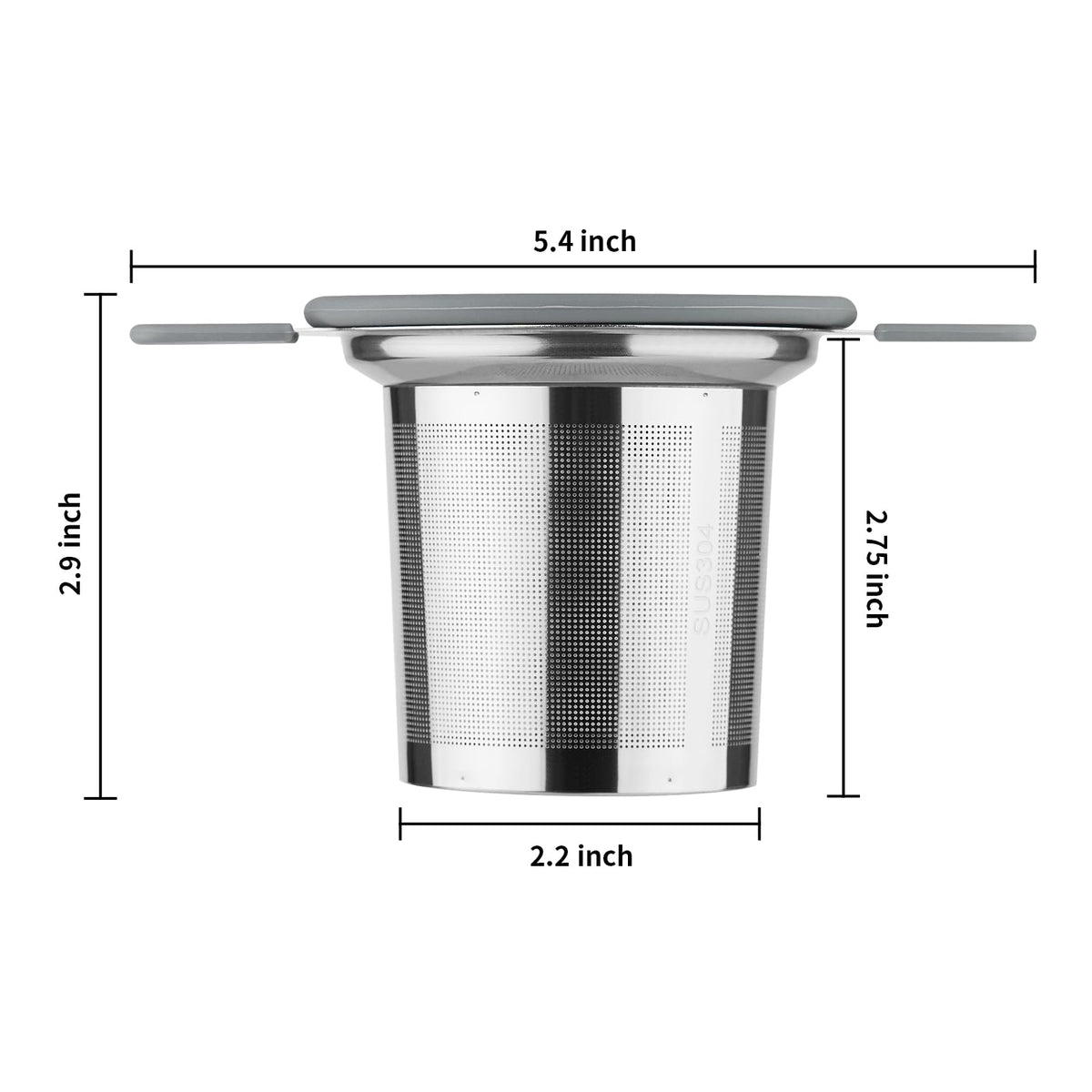 Stainless Steel Fine Mesh Tea Infuser for Loose Leaf Tea