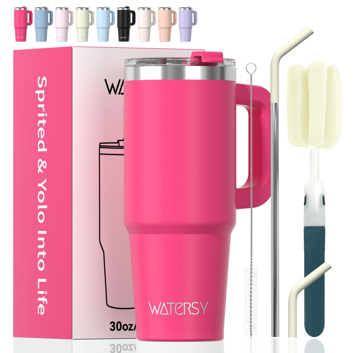 30 oz Tumbler with Handle