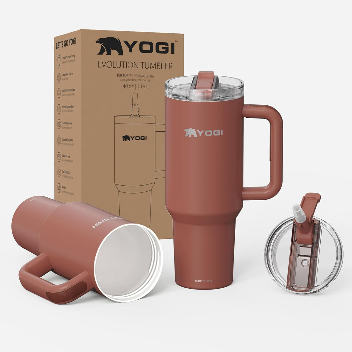 40oz Tumbler with Straw