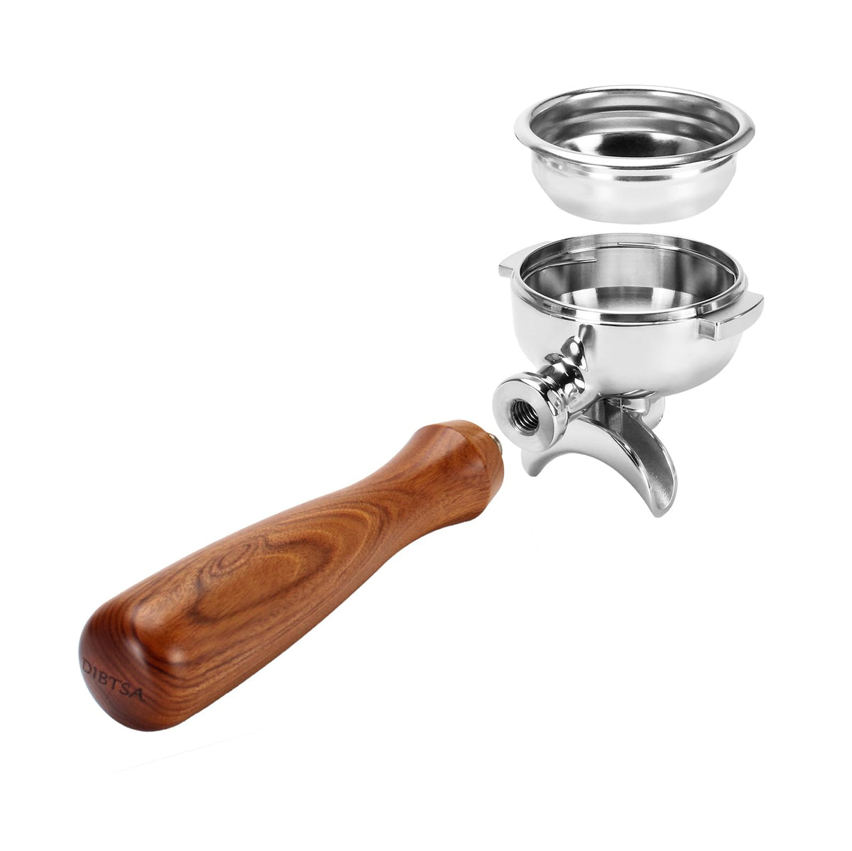 58mm Portafilter Double Spouts 2 Ears Compatible with E61 Group Head