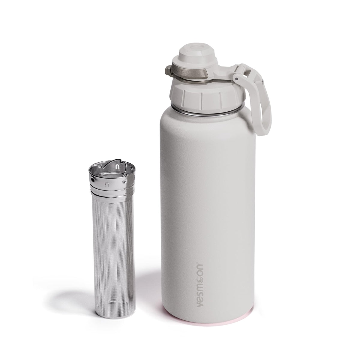 Vessence 32 Oz Stainless Steel Tea Infuser Bottle for Loose Leaf Tea