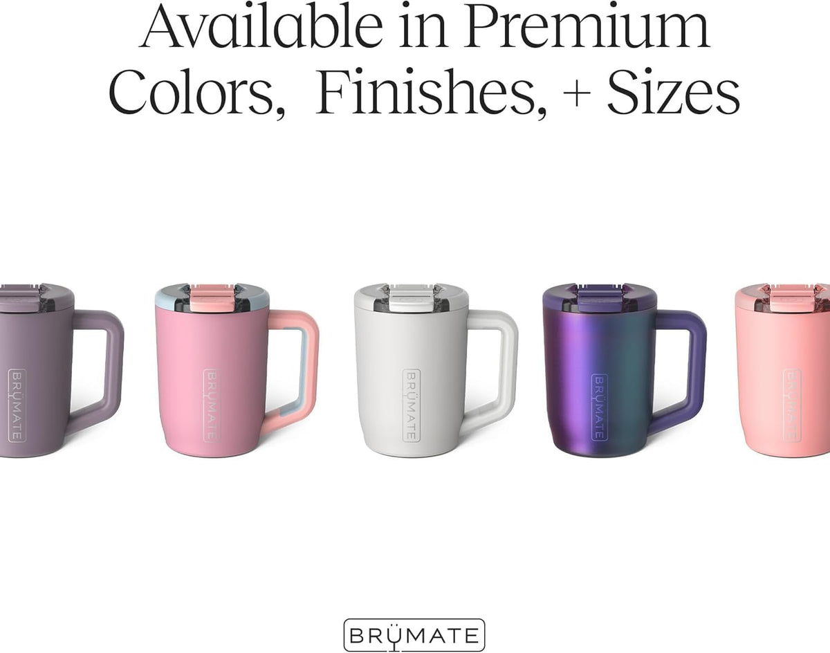 Müv 15oz 100% Leak Proof Insulated Coffee Mug with Handle & Lid