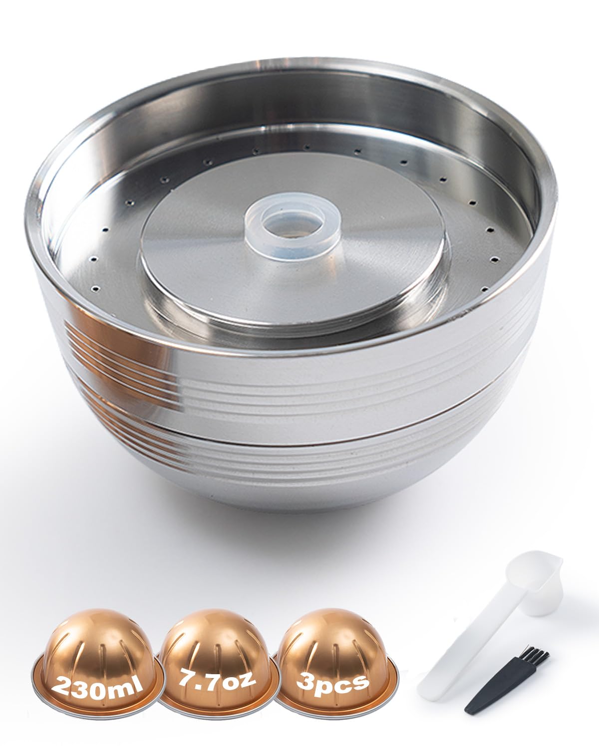 Reusable Coffee Pods Compatible with Nespresso Vertuo Next