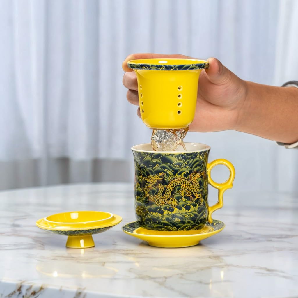 Ceramic tea cups