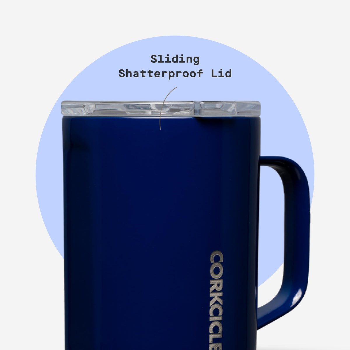 Coffee Mug 16 oz Triple Insulated with Handle