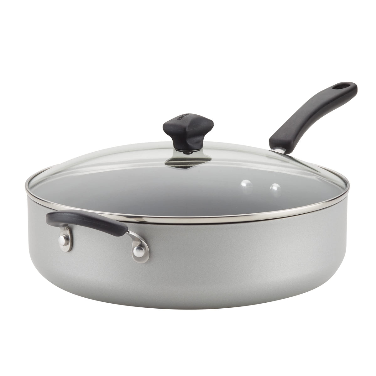 Cookstart DiamondMax Nonstick Jumbo Cooker with Lid and Helper Handle