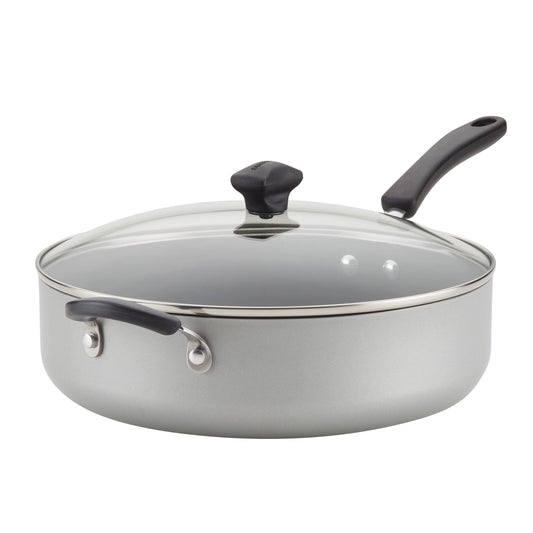 Cookstart DiamondMax Nonstick Jumbo Cooker with Lid and Helper Handle