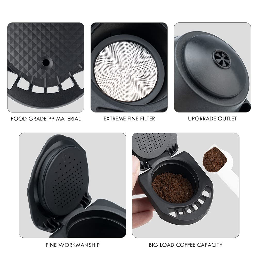 D’olce Gusto Converter Capsule Holder Adapter Directly Load Coffee Grind Version