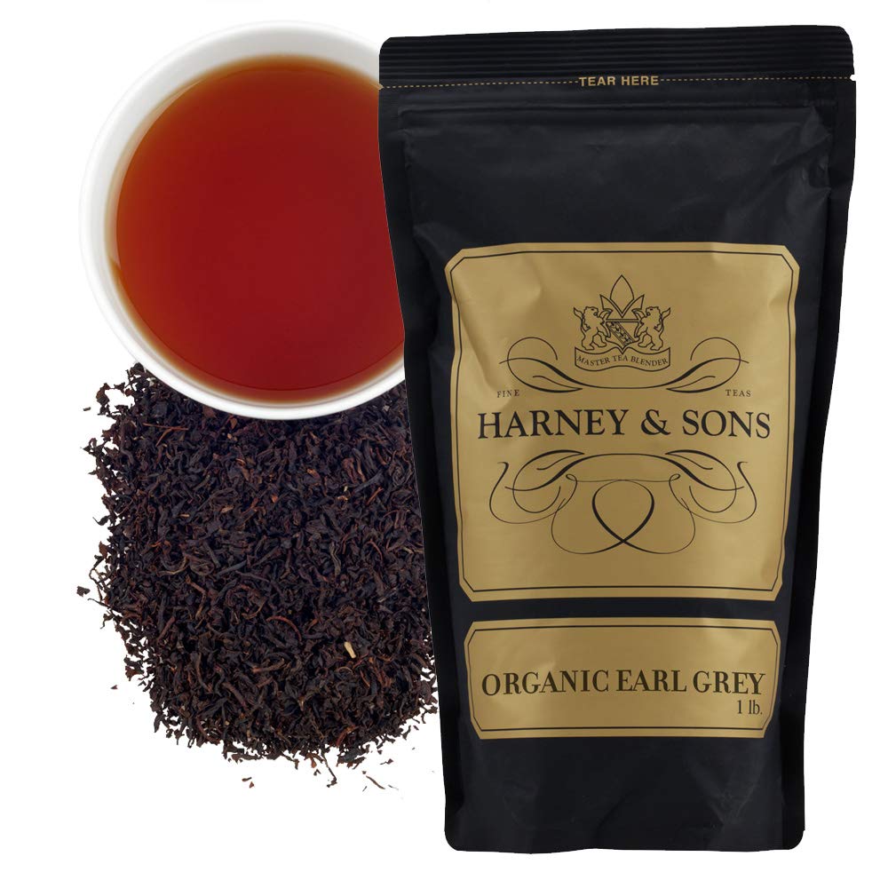 Organic Earl Grey Loose Leaf Black Tea (16 Ounce)