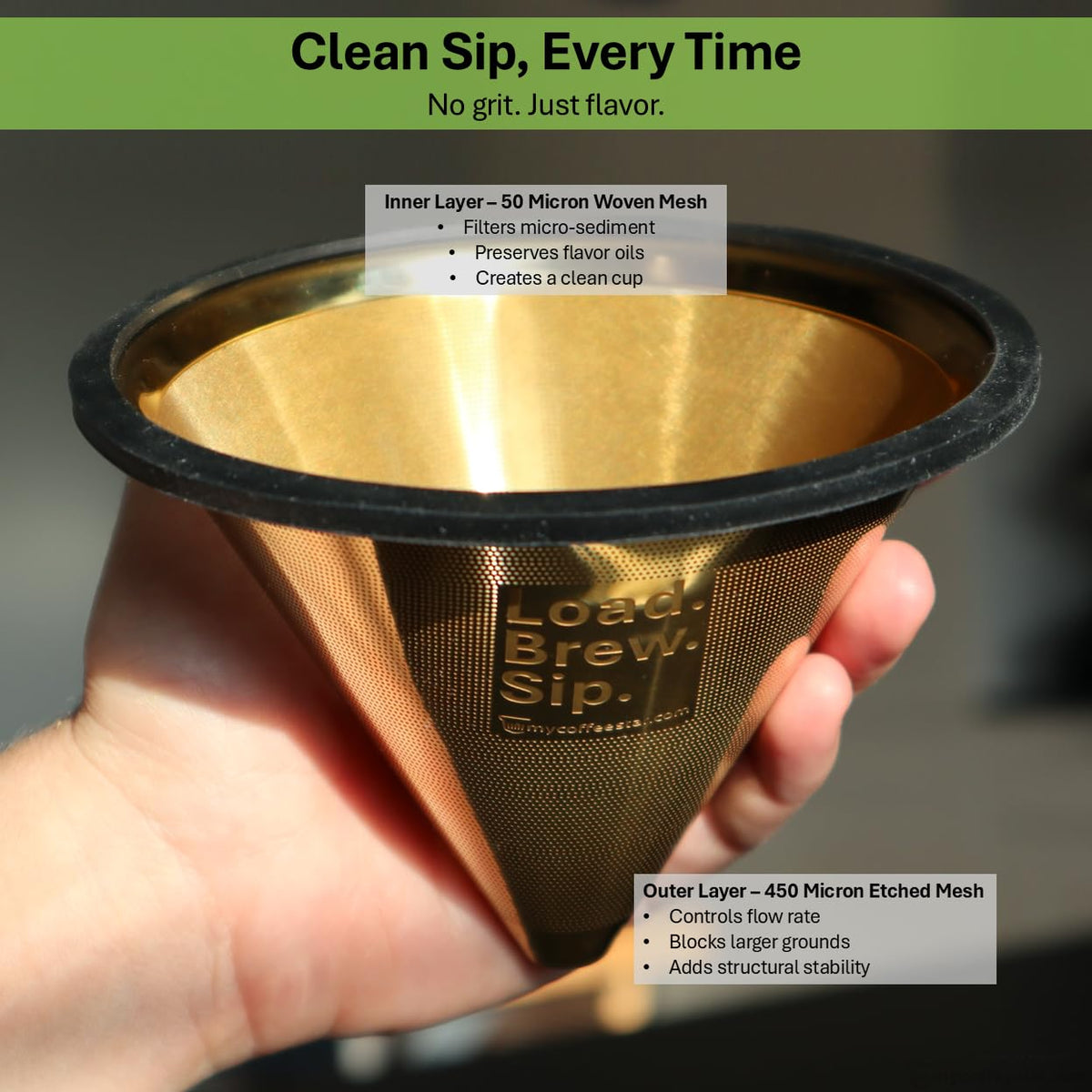 Compatible with Chemex & Hario V60 Coffee Filter