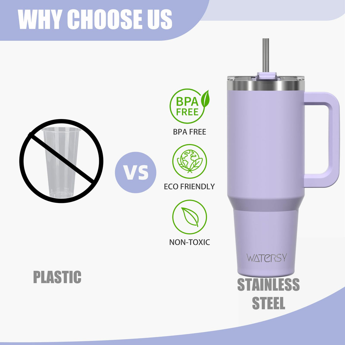 40 oz Tumbler with Handle