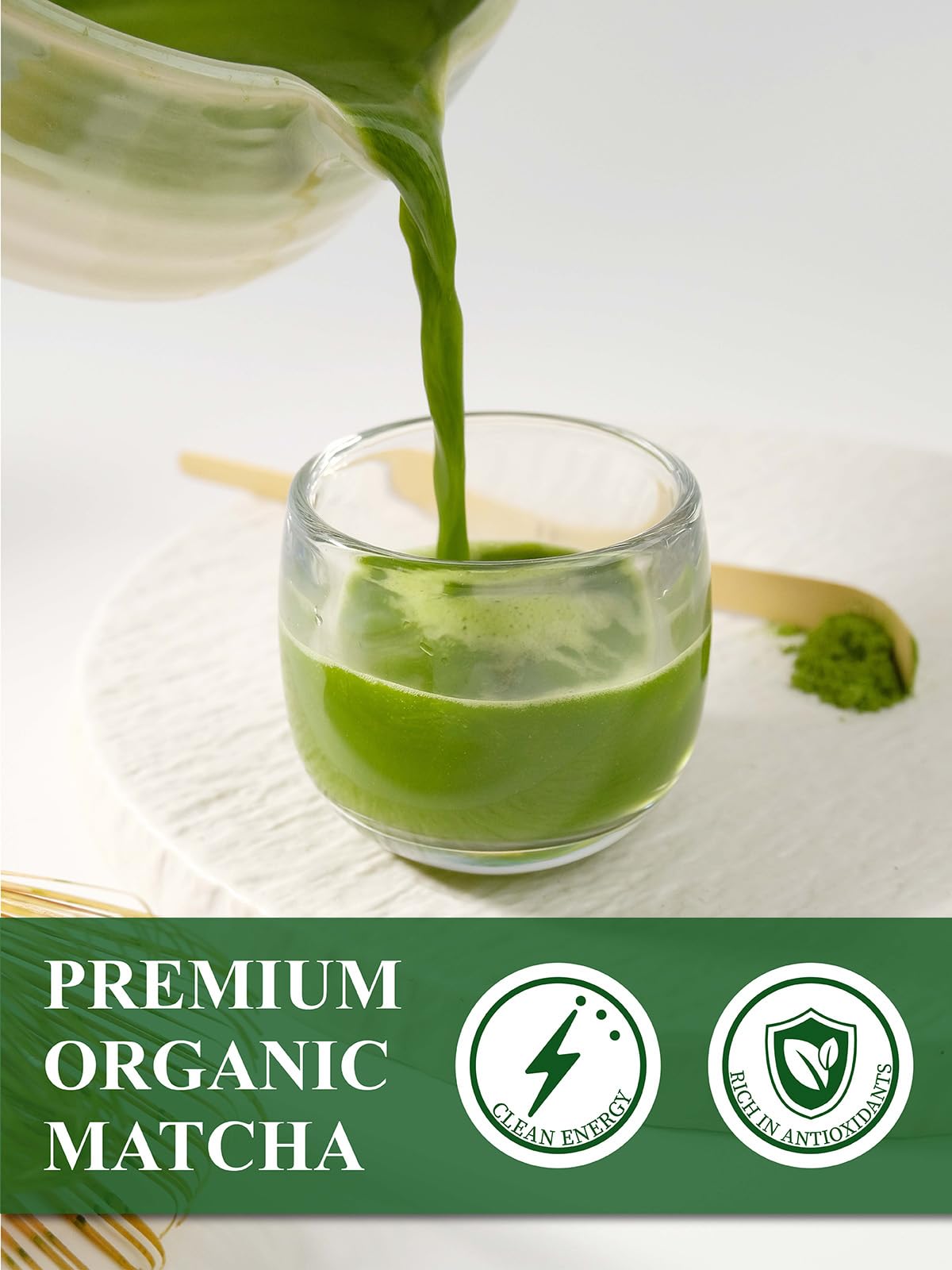 Organic Matcha Green Tea Powder (3.5 Ounce)
