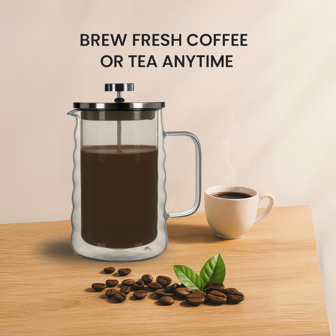 Glass French Press Coffee Maker