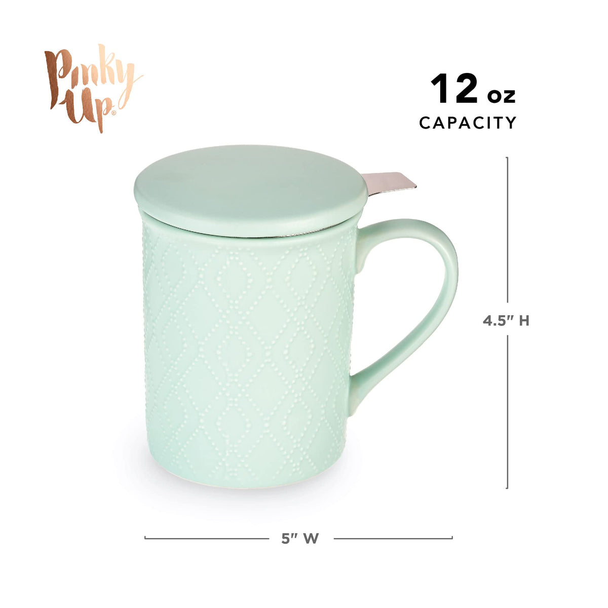 Annette Ceramic Tea Mug and Loose Leaf Tea Infuser