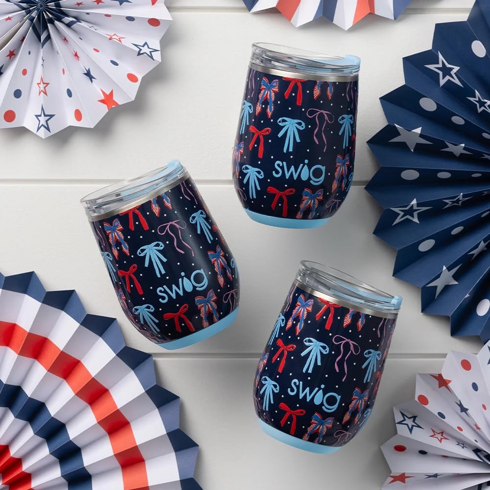 12oz Wine Tumbler with Lid