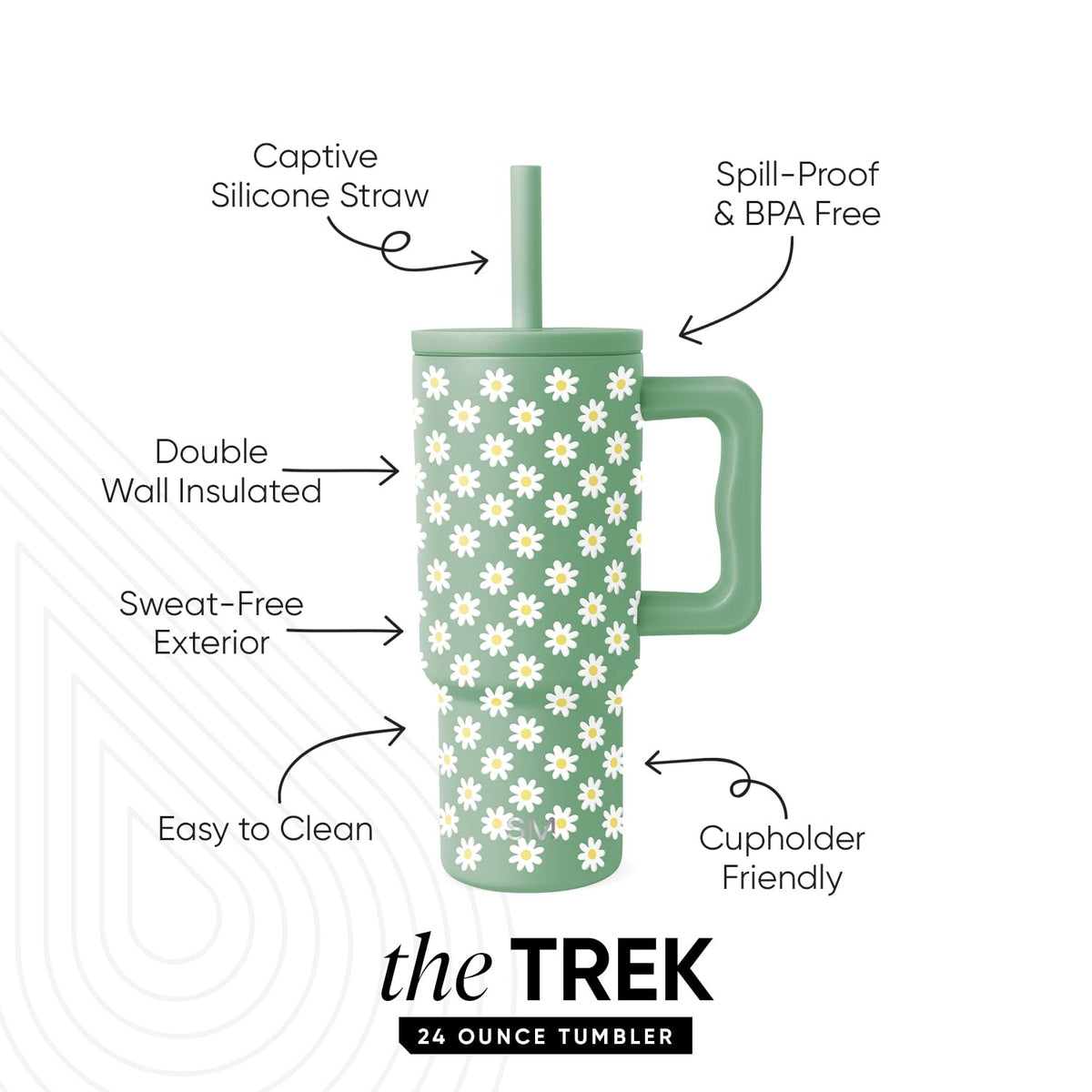 Kids Tumbler with Straw & Handle