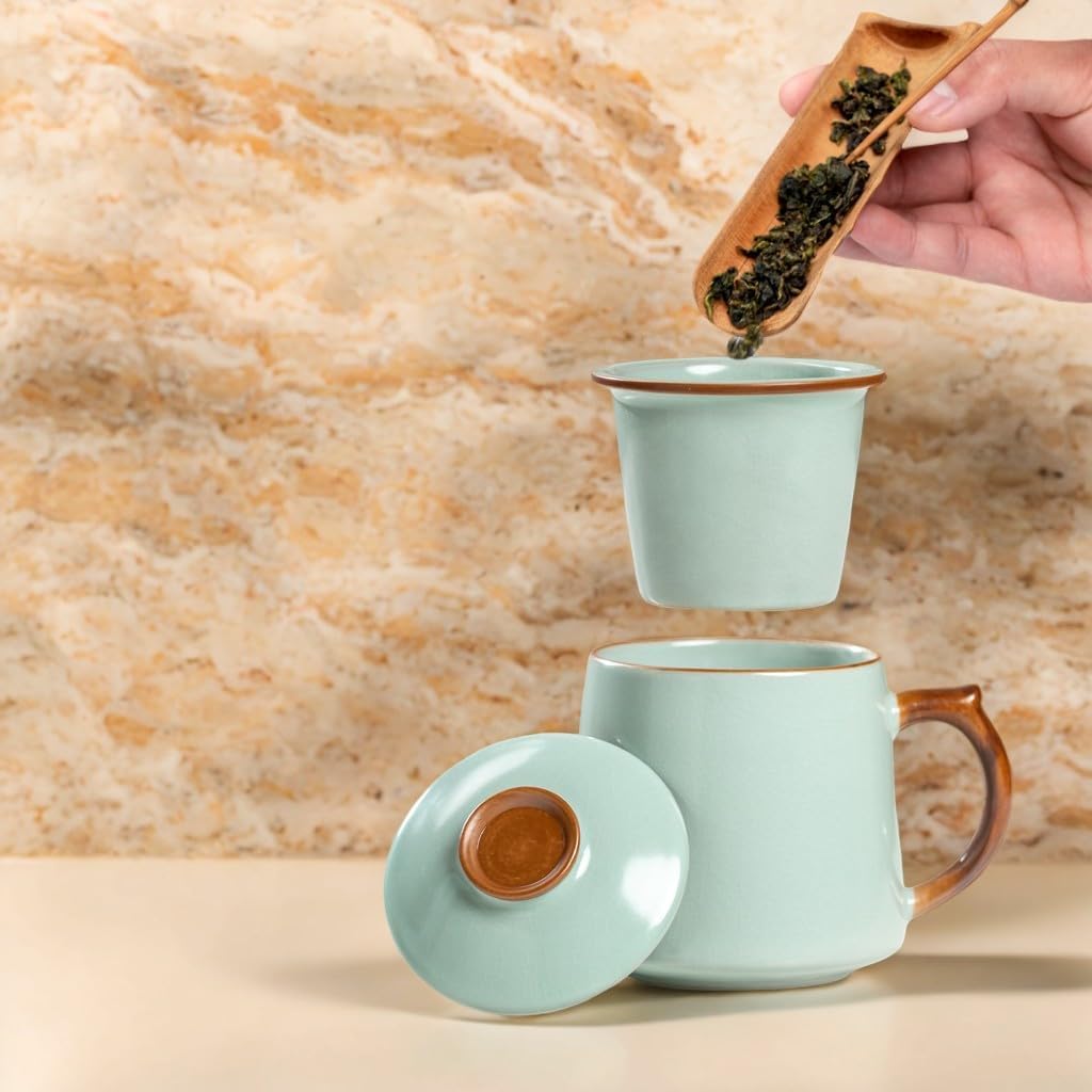 Ceramic tea cups