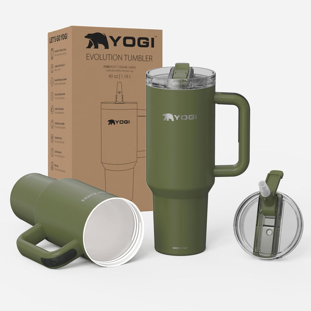 40oz Tumbler with Straw