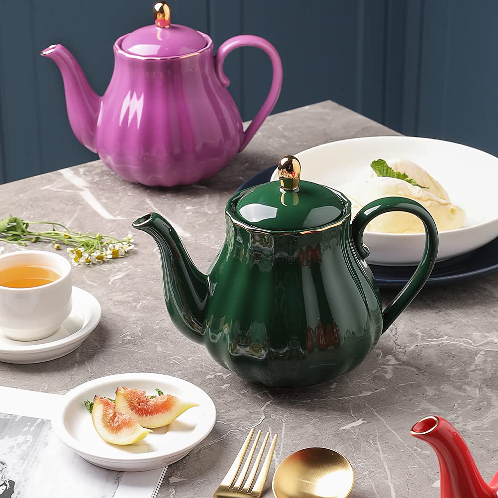 Sweejar 28FLOZ Royal Teapot with Infuser
