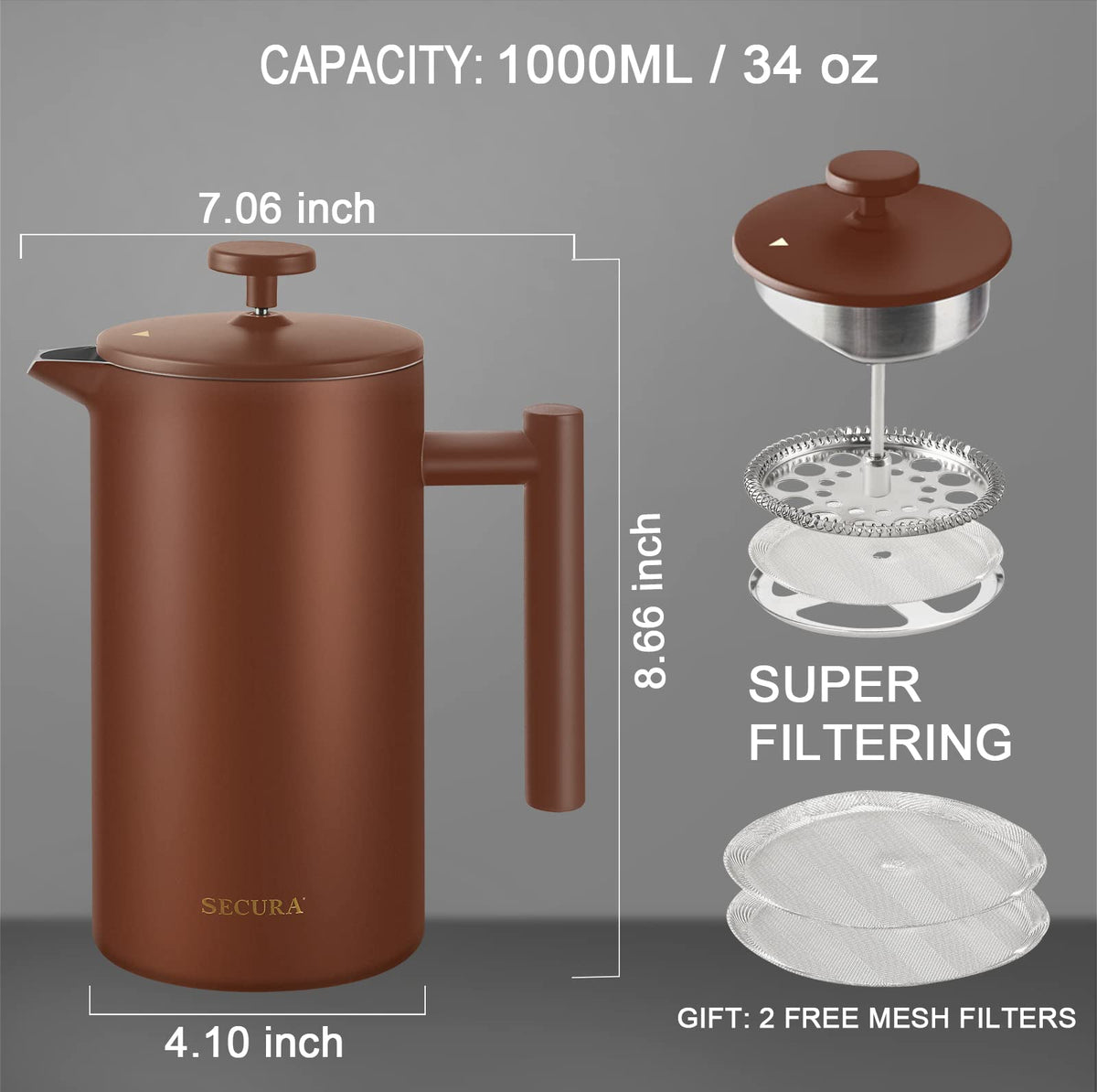 French Press Coffee Maker