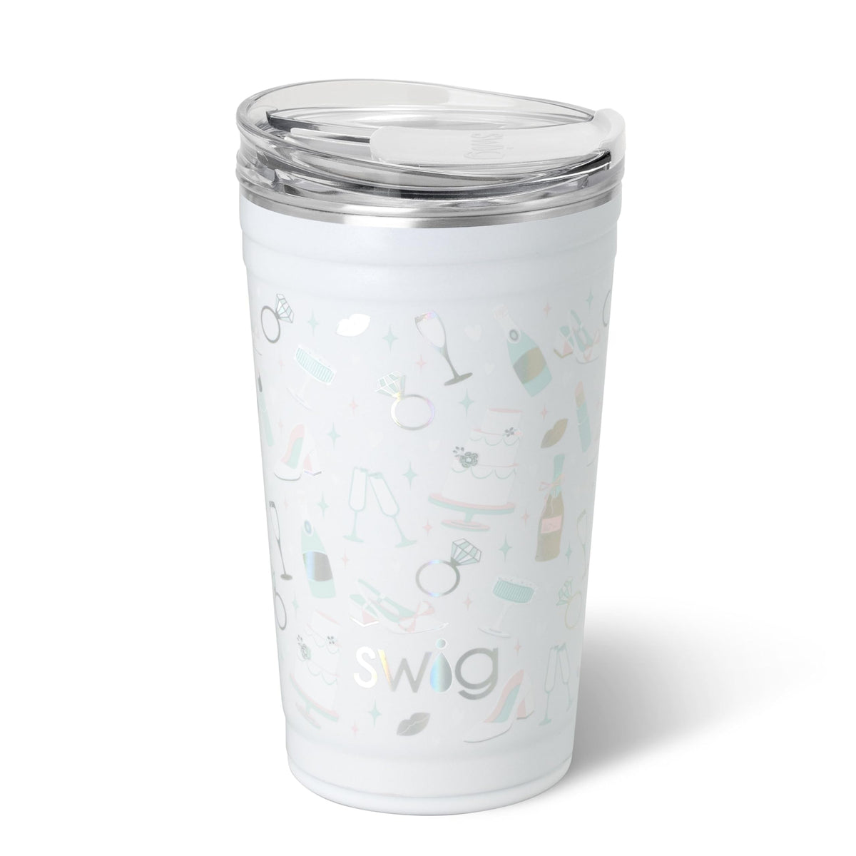 24oz Insulated Party Cup with EZ Slider Lid