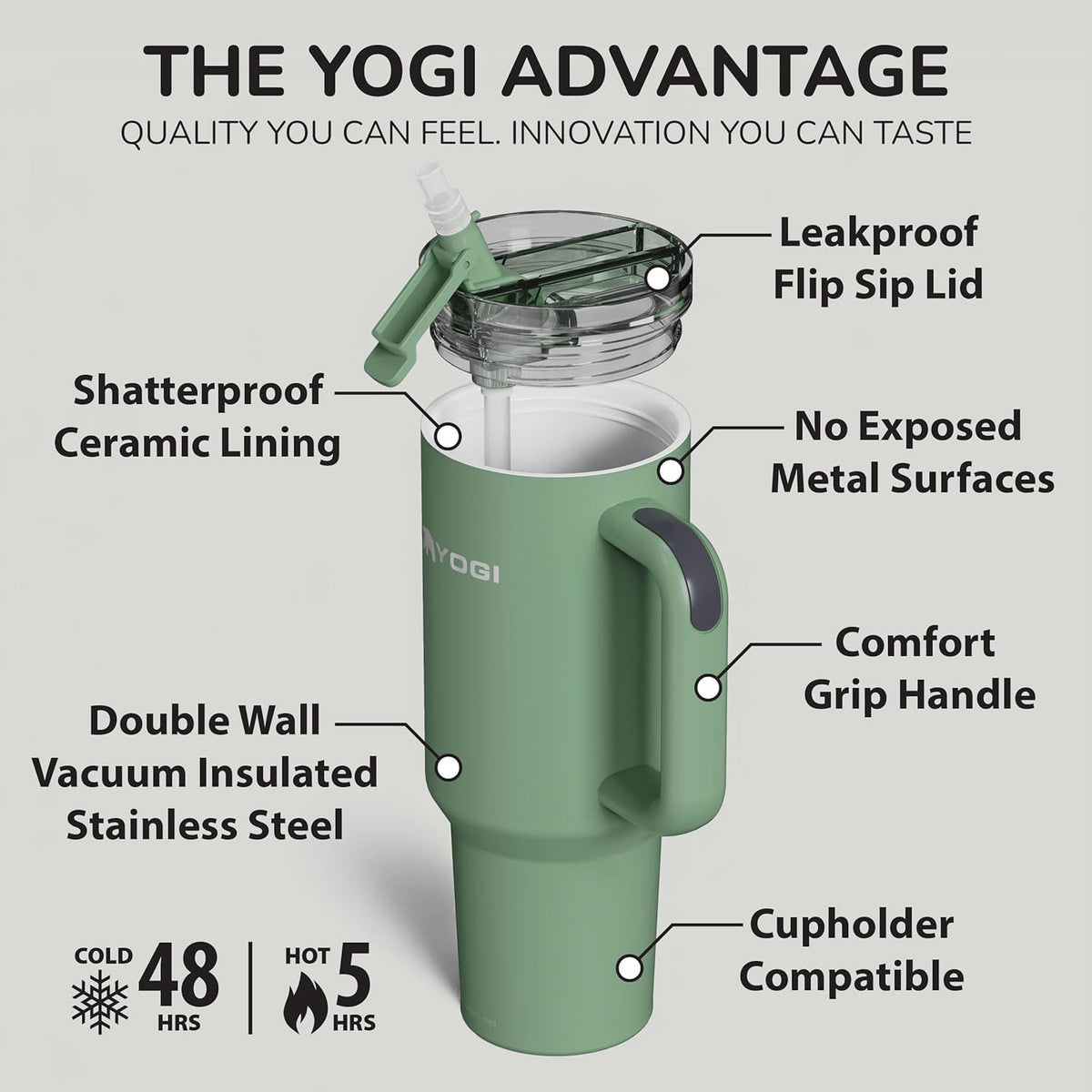 30oz Tumbler with Straw