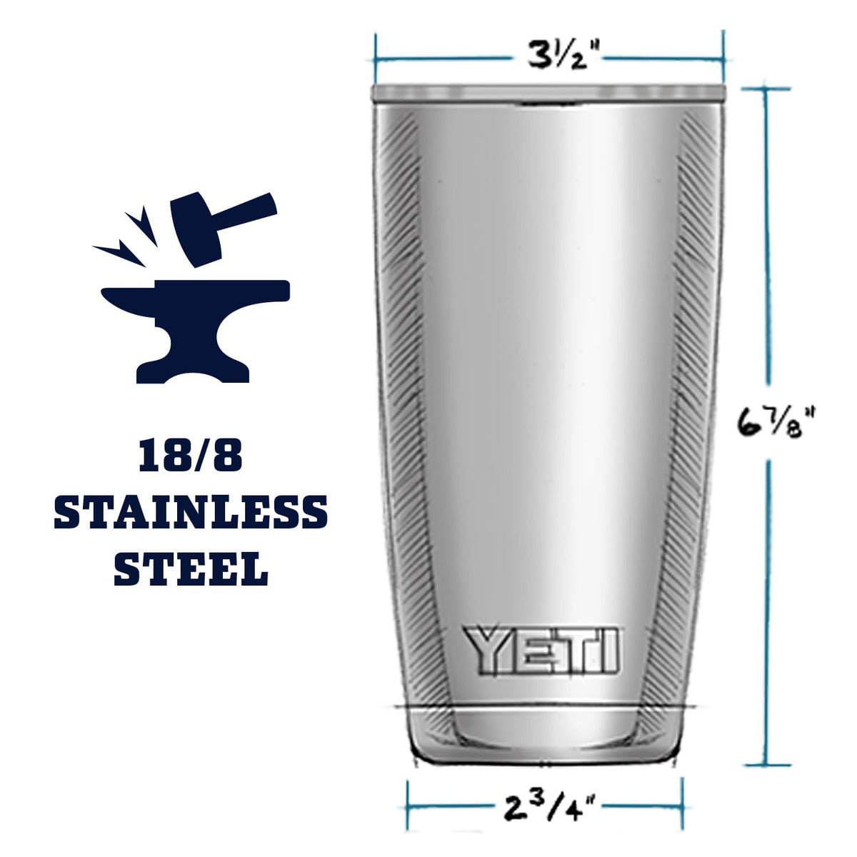 Rambler 20 oz Tumbler