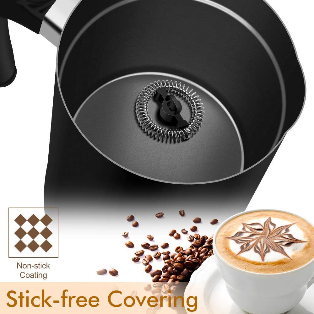 Milk Frother CHINYA Electric Milk Frother Soft Foam Maker for Hot and Cold Milk Froth