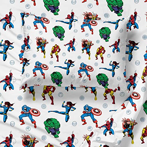 Marvel Comics Iron Man Twin Comforter Set 4 Piece Kids Bedding