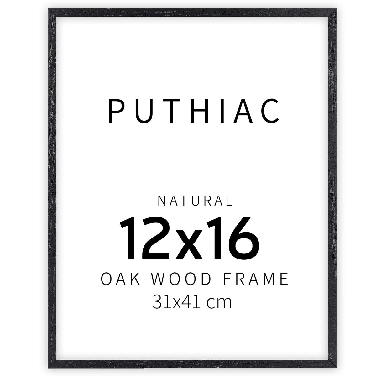 12x16 Solid Oak Wood Picture Frame