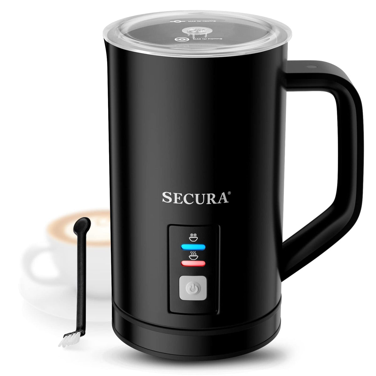 Milk Frother Automatic Hot & Cold Foam Maker