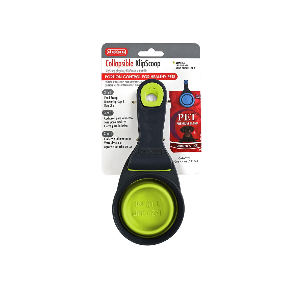 Popware for Pets Collapsible Klip Scoop