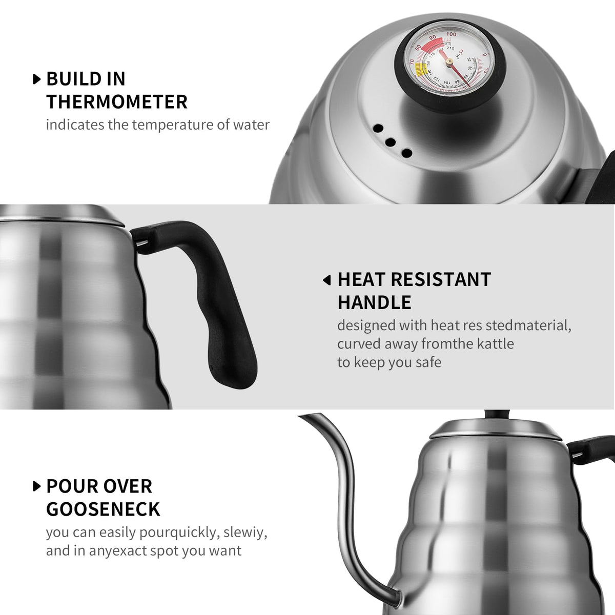 Pour Over Coffee Maker Set (4 Count)