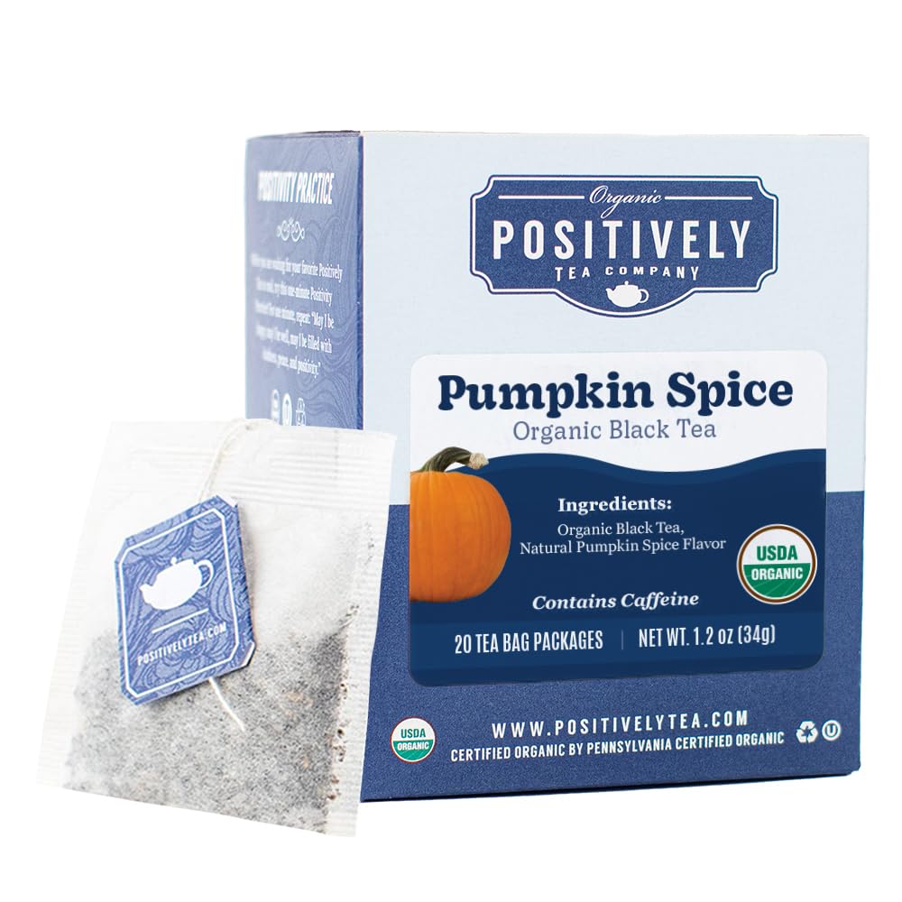 Pumpkin Spice Black Tea Bags (20 Ounce)