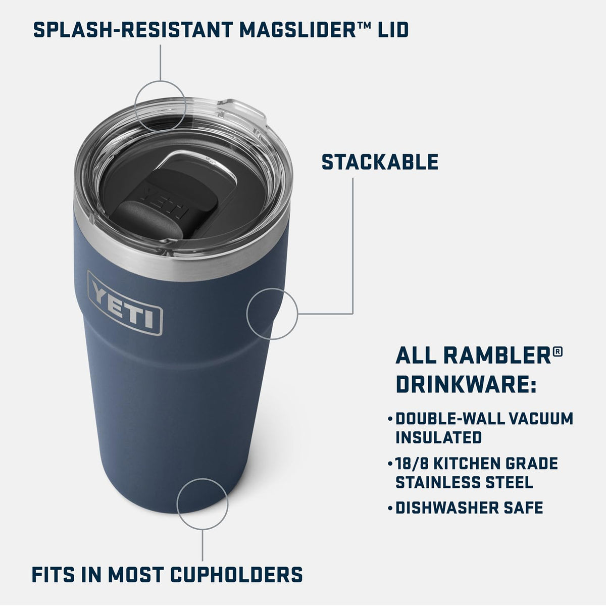 Rambler 30 oz Stackable Tumbler