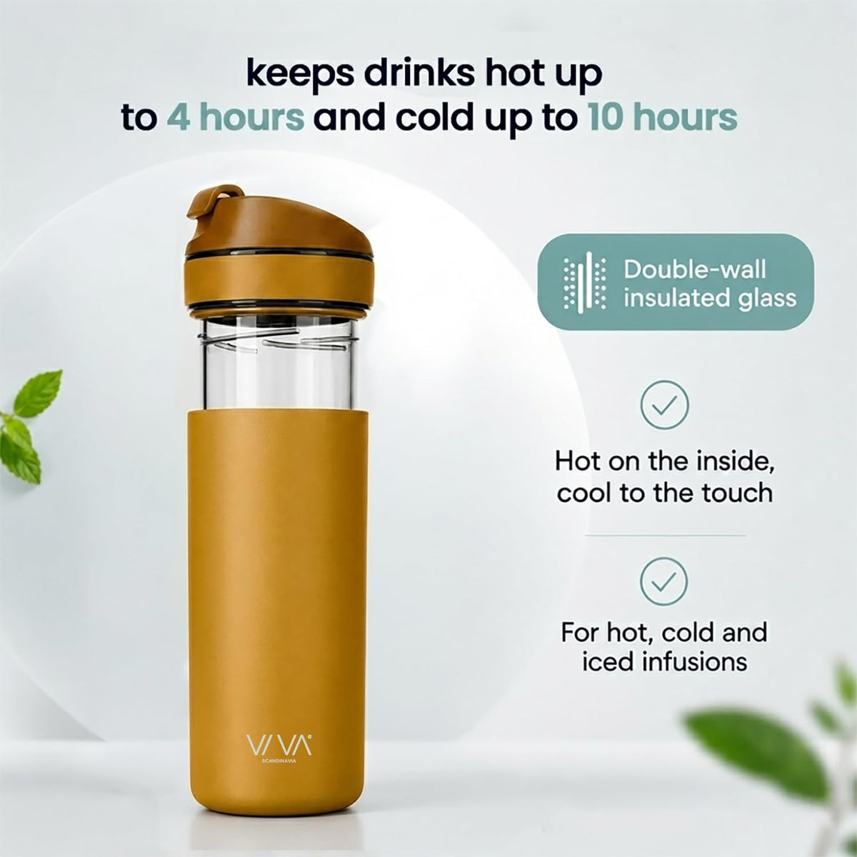 VIVA Recharge Tea Infuser Bottle