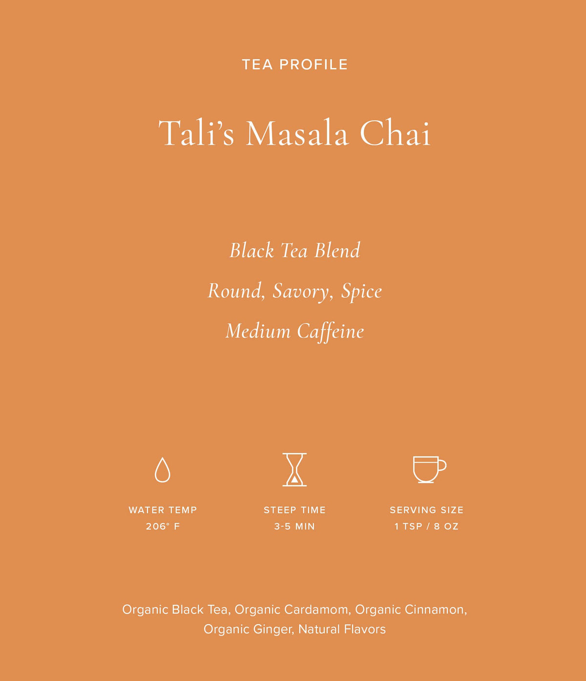 Talis Masala Chai Tea Bags 12 Count