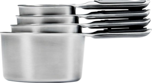 Good Grips 4 Piece Stainless Steel Measuring Cups with Magnetic Snaps