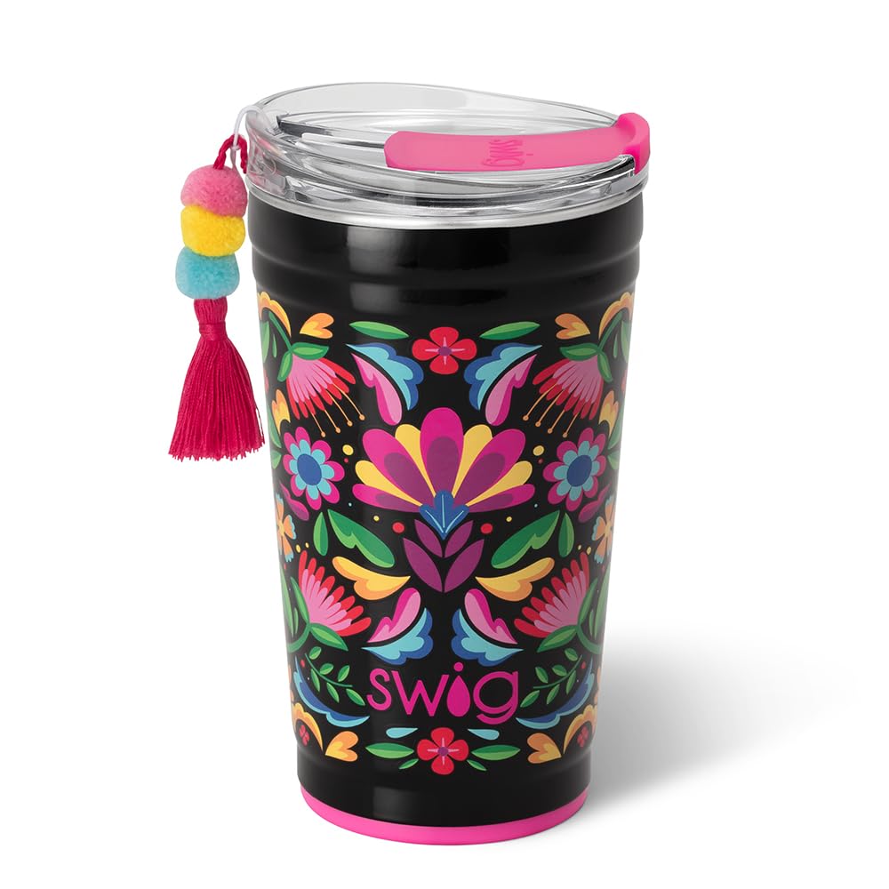 24oz Insulated Party Cup with EZ Slider Lid