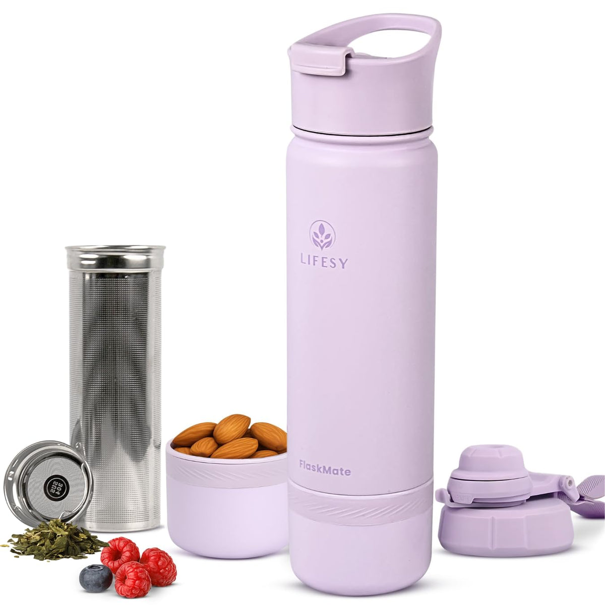 Tea Infuser Bottle & Cold Brew Travel Bottle