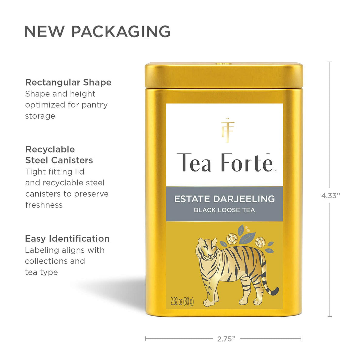 Estate Darjeeling Loose Leaf Tea Canister (2.82 Ounce)