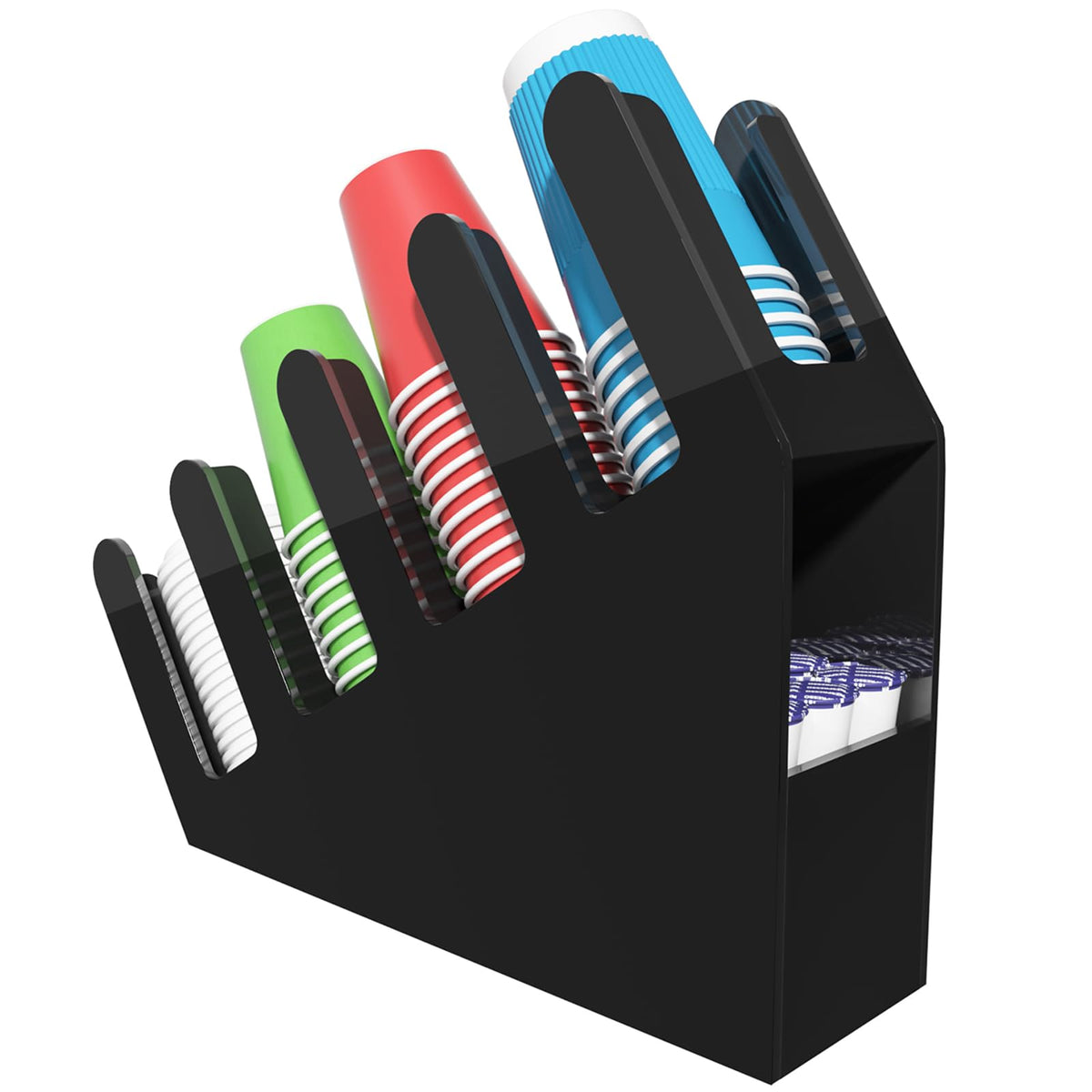4 Compartment Disposable Cup Holder