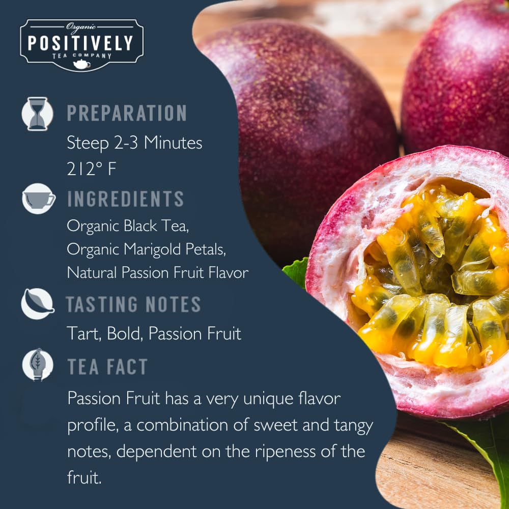 Passion Fruit Black Tea (16 Ounce)
