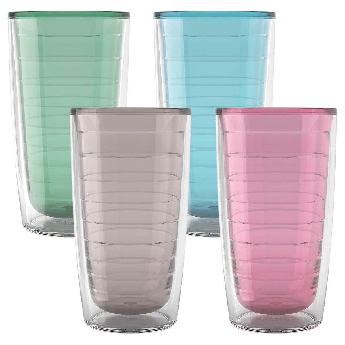 Clear & Colorful Tabletop (4 Count)