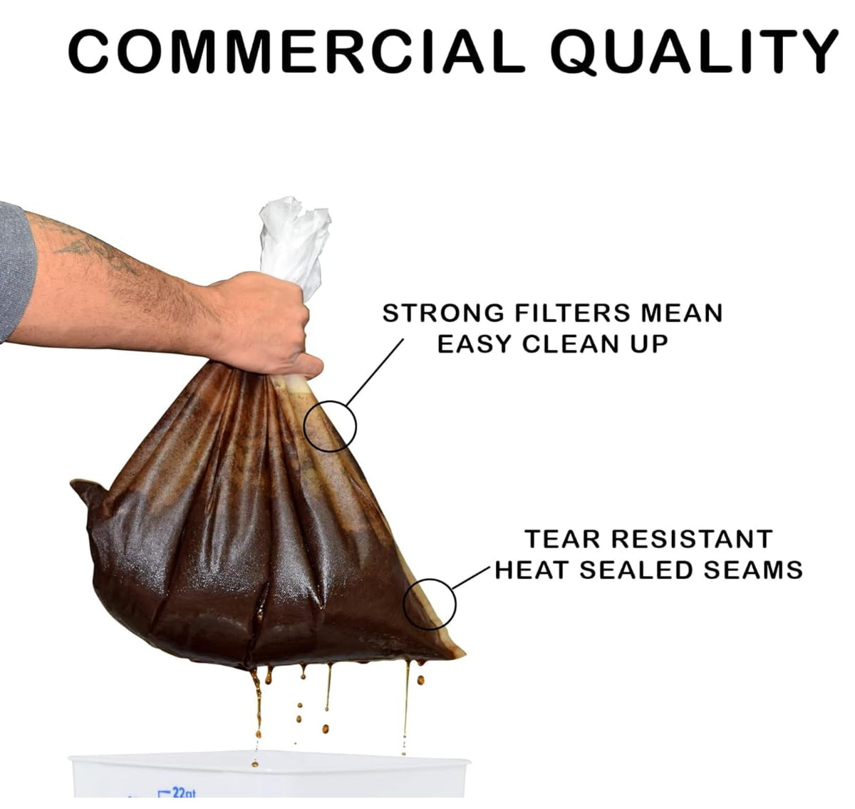 Cold Brew Commercial PLA Filter (50 Count)