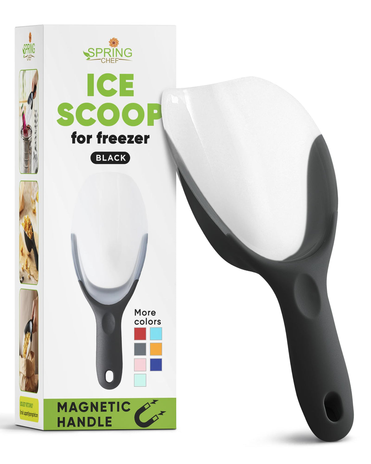 Magnetic Ice Scoop for Freezer