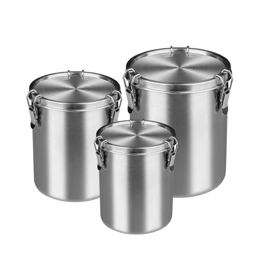 Stainless Steel Airtight Canister Sets for Small Kitchen (27.8664 Ounce)