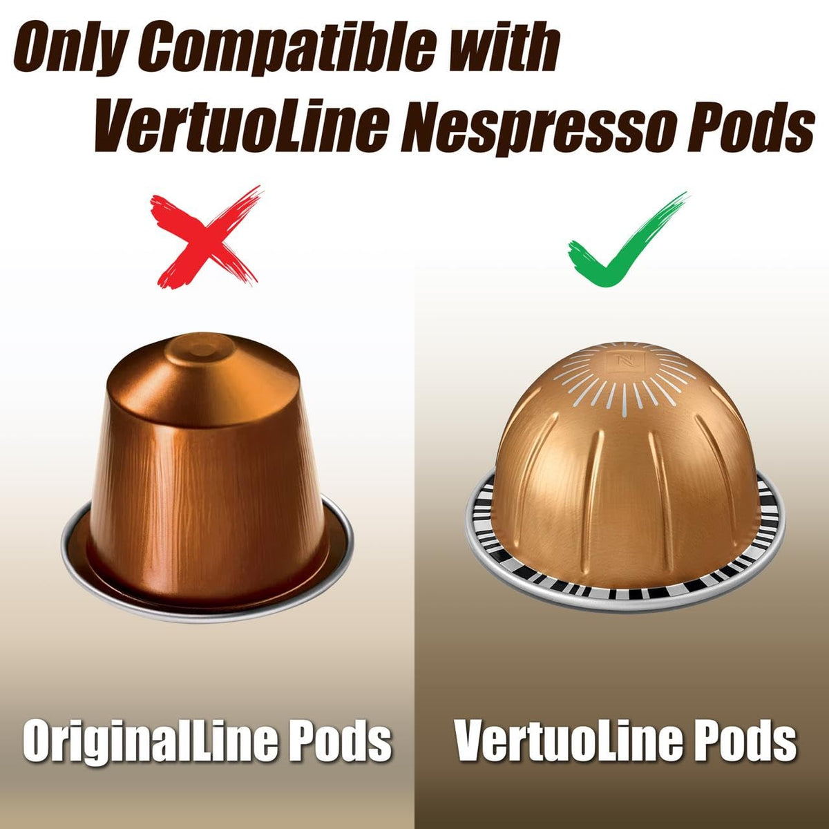 Tempered Glass Vertuo Pod Holder