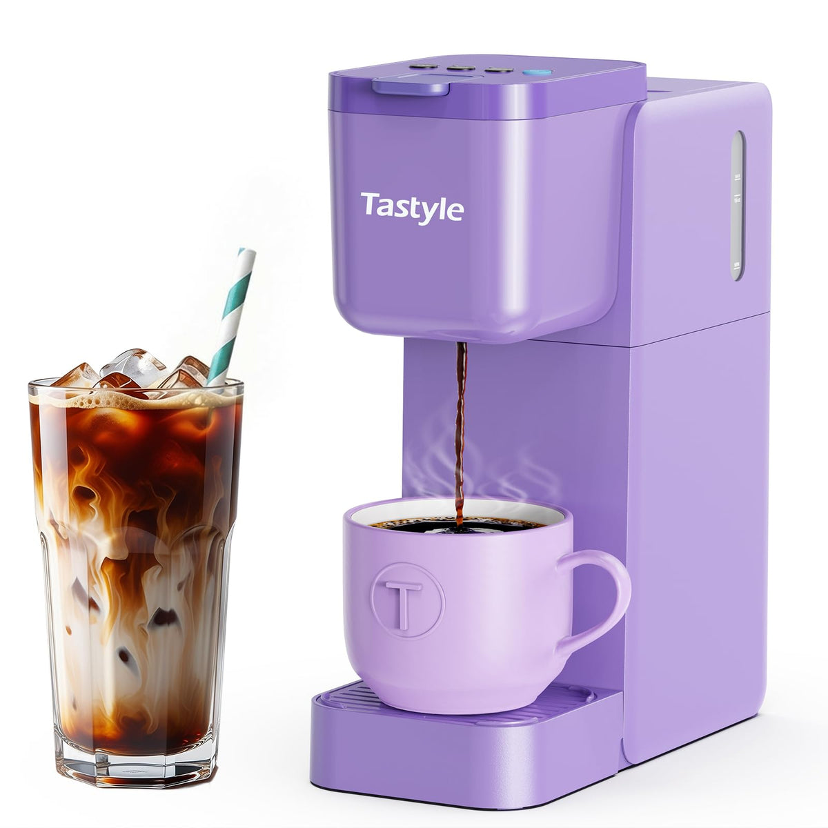 Single Serve Coffee Maker Hot and Iced with Bold Brew