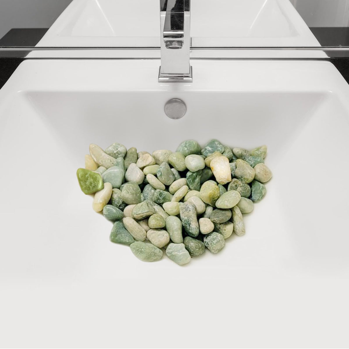 40 lbs Jade River Rocks for Landscaping